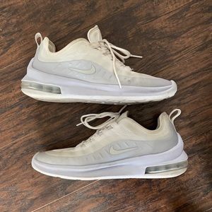 Nike Air white womens running shoes